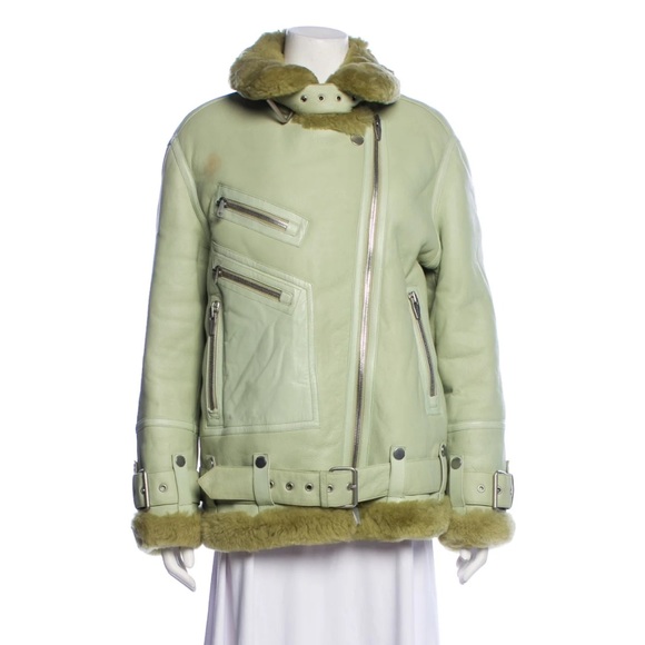 The Arrivals NYC gray suede biker jacket - Picture 6 of 6